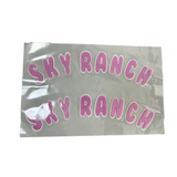 embroidery felt laser cutting